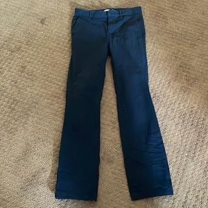 Size 12 slim navy dress pants